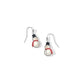 Snowman Drop Earrings - Silver Ivory Mother Of Pearl - She Chester