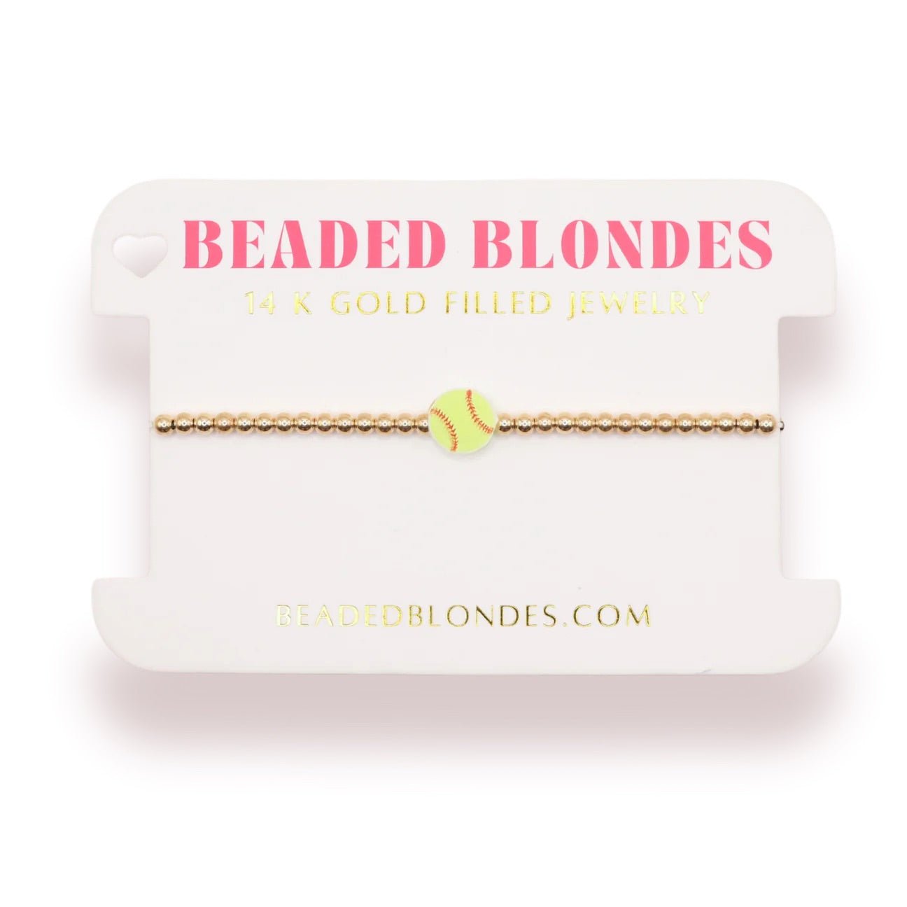 Softball BB Bracelet Standard Size - She Chester