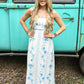 Something Blue Maxi White Sundress - She Chester