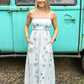Something Blue Maxi White Sundress - She Chester