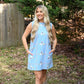 Sophee Chambray Embroidered Dress - She Chester