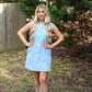 Sophee Chambray Embroidered Dress - She Chester