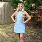 Sophee Chambray Embroidered Dress - She Chester