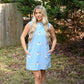 Sophee Chambray Embroidered Dress - She Chester