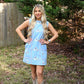 Sophee Chambray Embroidered Dress - She Chester