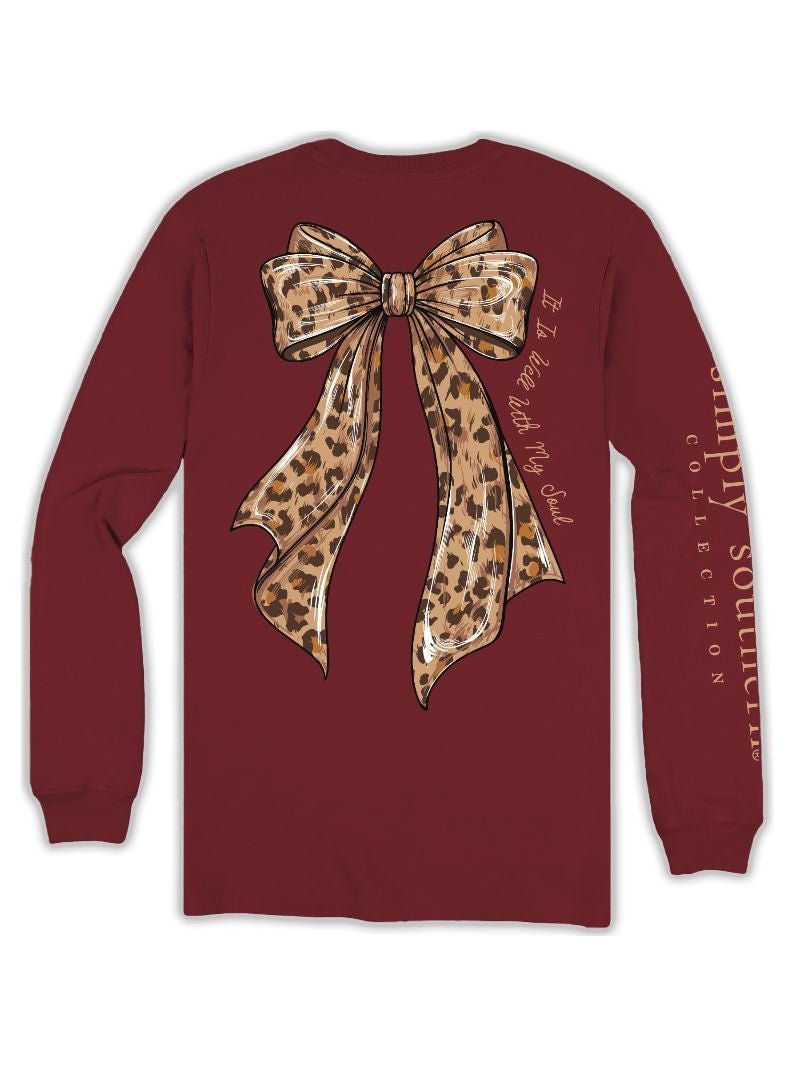 Soul Cheetah Bow LS Tee - She Chester