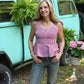 Sparks Fly Red Gingham Tank - She Chester