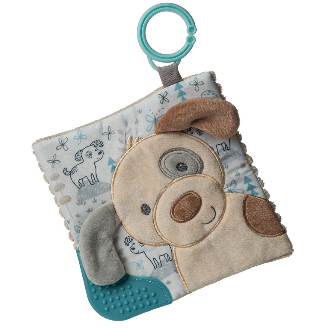 Sparky Puppy Crinkle Teether – 6″ - She Chester