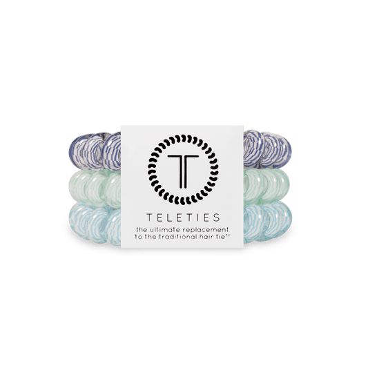 Spiral Hair Coil | Large | Totally Turquoise - She Chester