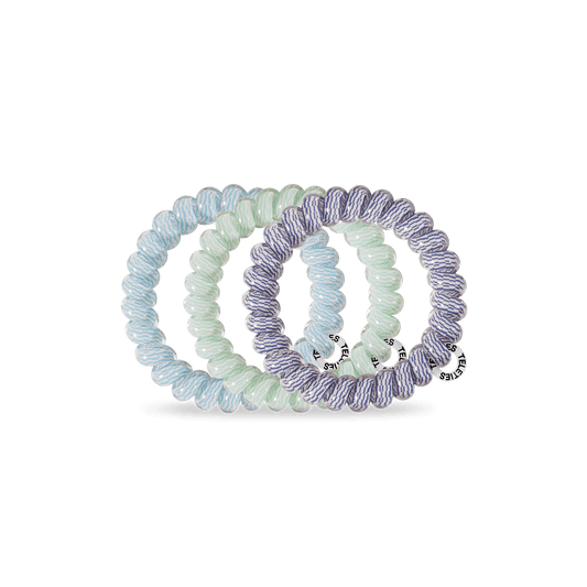 Spiral Hair Coil | Large | Totally Turquoise - She Chester