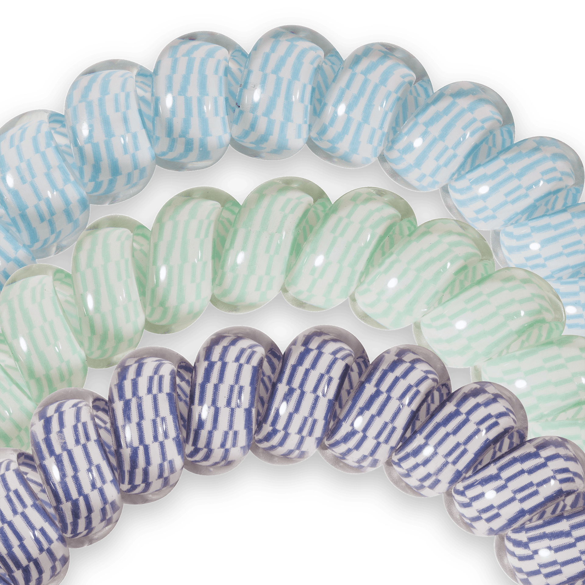 Spiral Hair Coil | Large | Totally Turquoise - She Chester