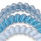 Spiral Hair Coils | Large | Summer Sky Hair Ties - She Chester