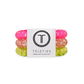 Spiral Hair Coils | Large | Tropical Punch Hair Ties - She Chester