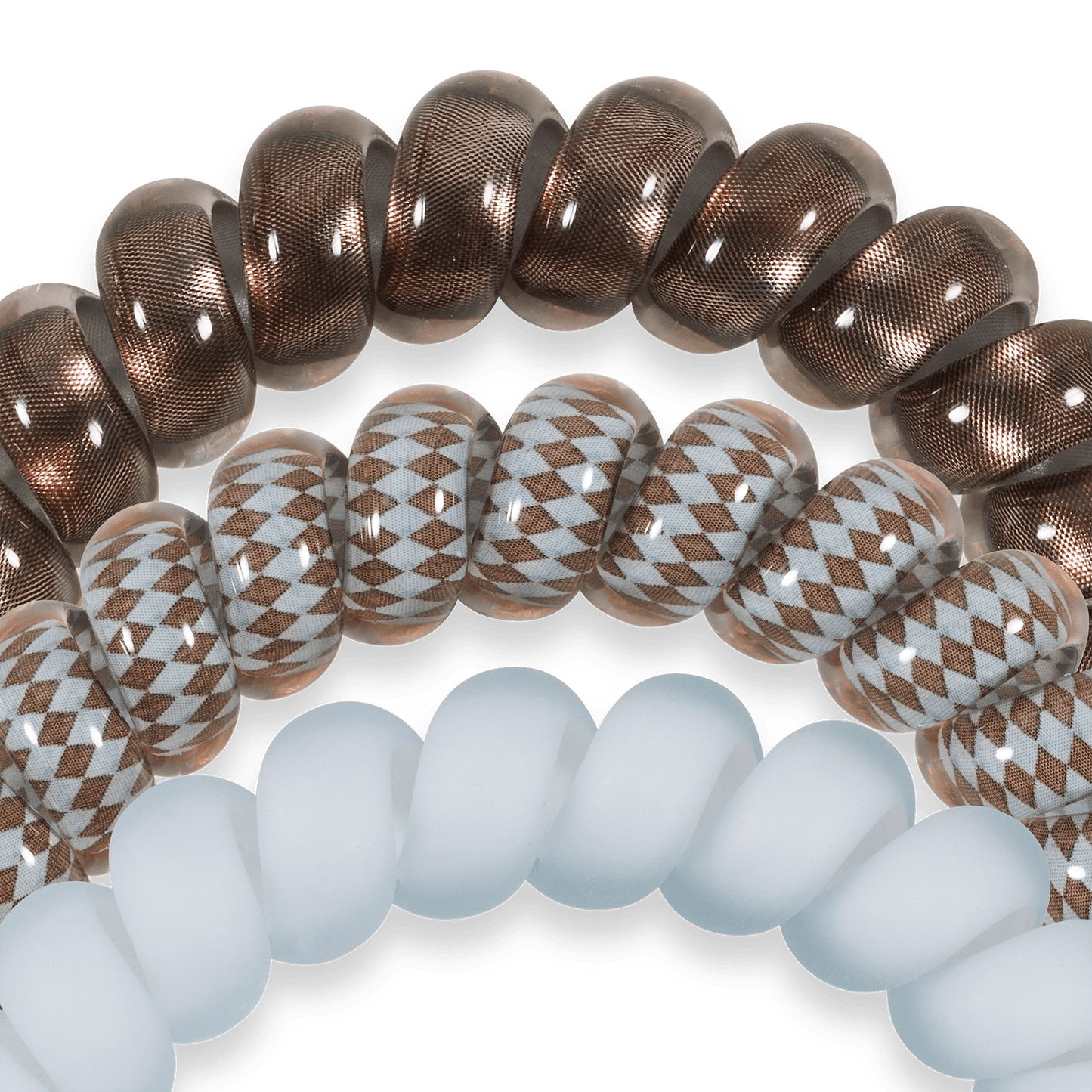 Spiral Hair Coils | Large | Truly Taupe Hair Ties - She Chester
