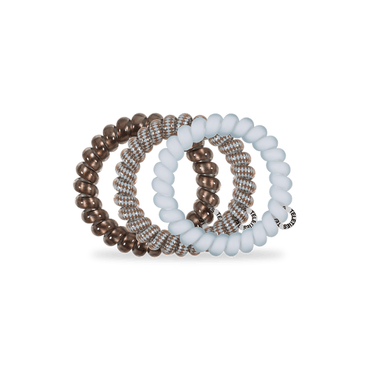 Spiral Hair Coils | Large | Truly Taupe Hair Ties - She Chester