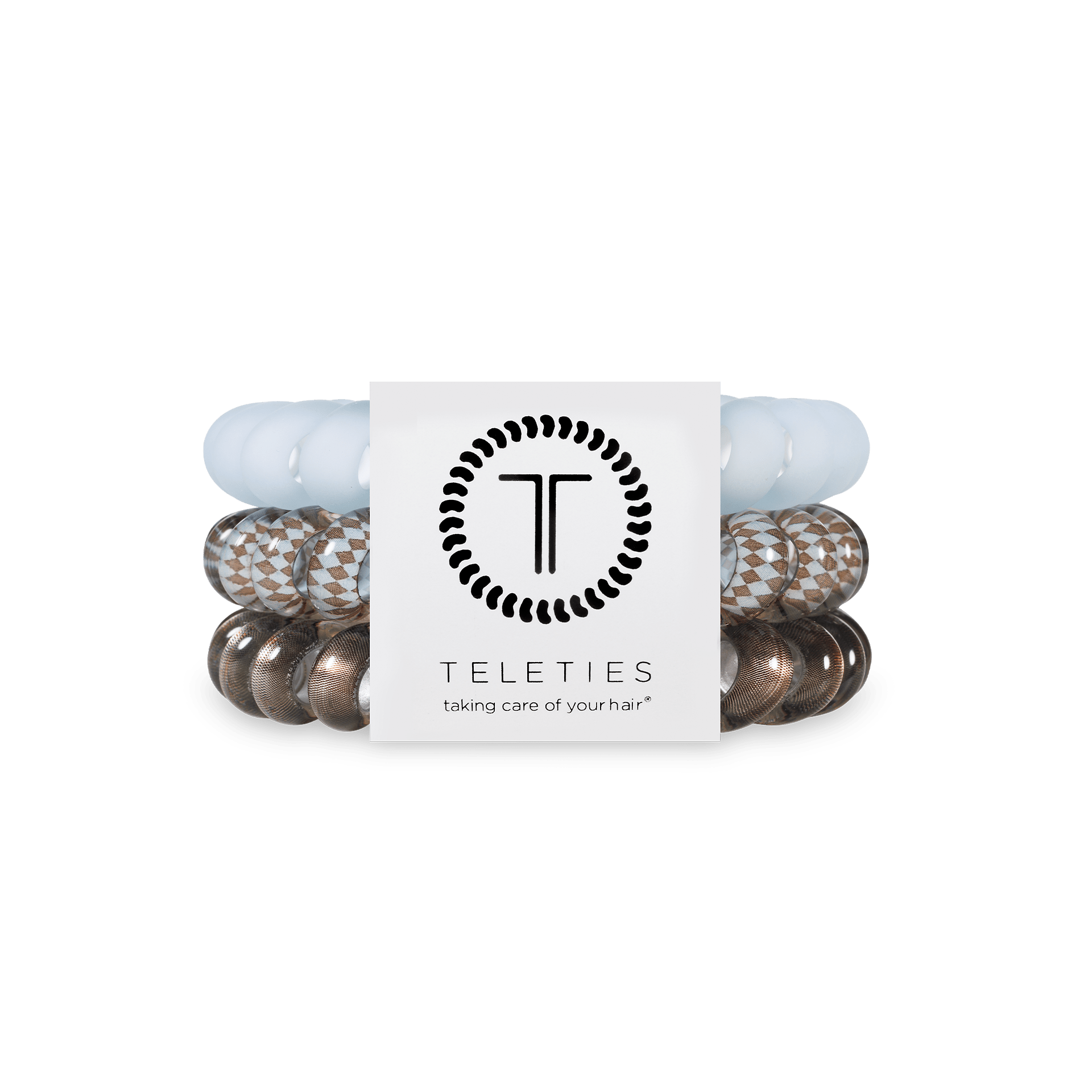 Spiral Hair Coils | Large | Truly Taupe Hair Ties - She Chester