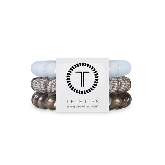 Spiral Hair Coils | Large | Truly Taupe Hair Ties - She Chester