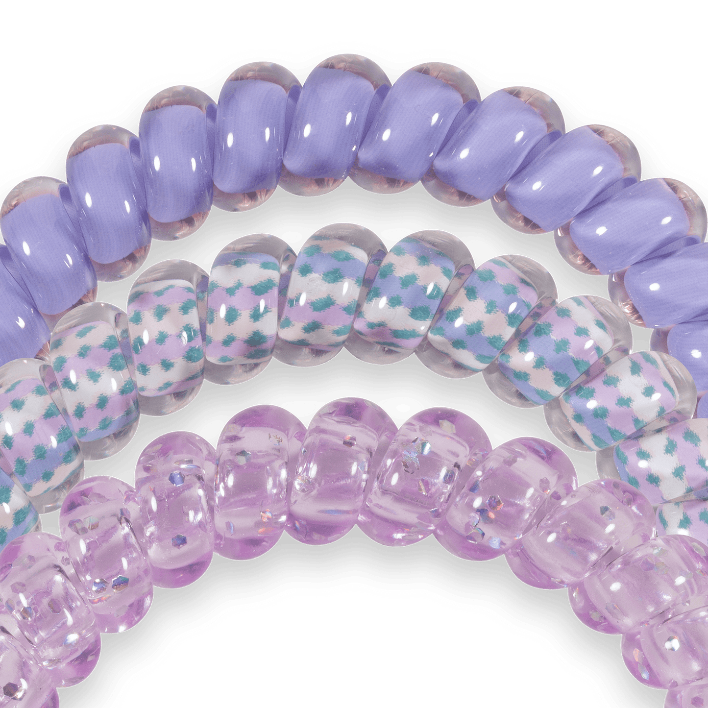 Spiral Hair Coils | Small | Lavender Mist - She Chester