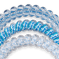 Spiral Hair Coils | Small | Summer Sky Hair Ties - She Chester