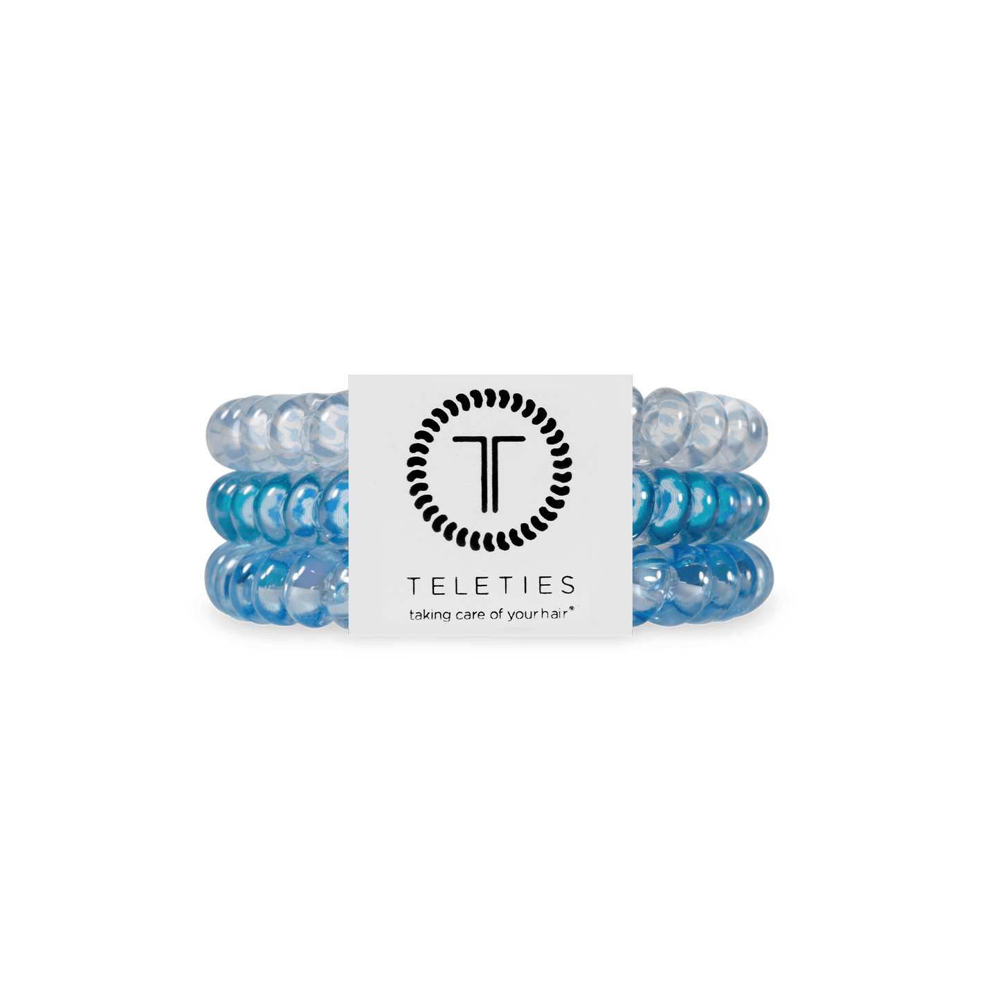 Spiral Hair Coils | Small | Summer Sky Hair Ties - She Chester