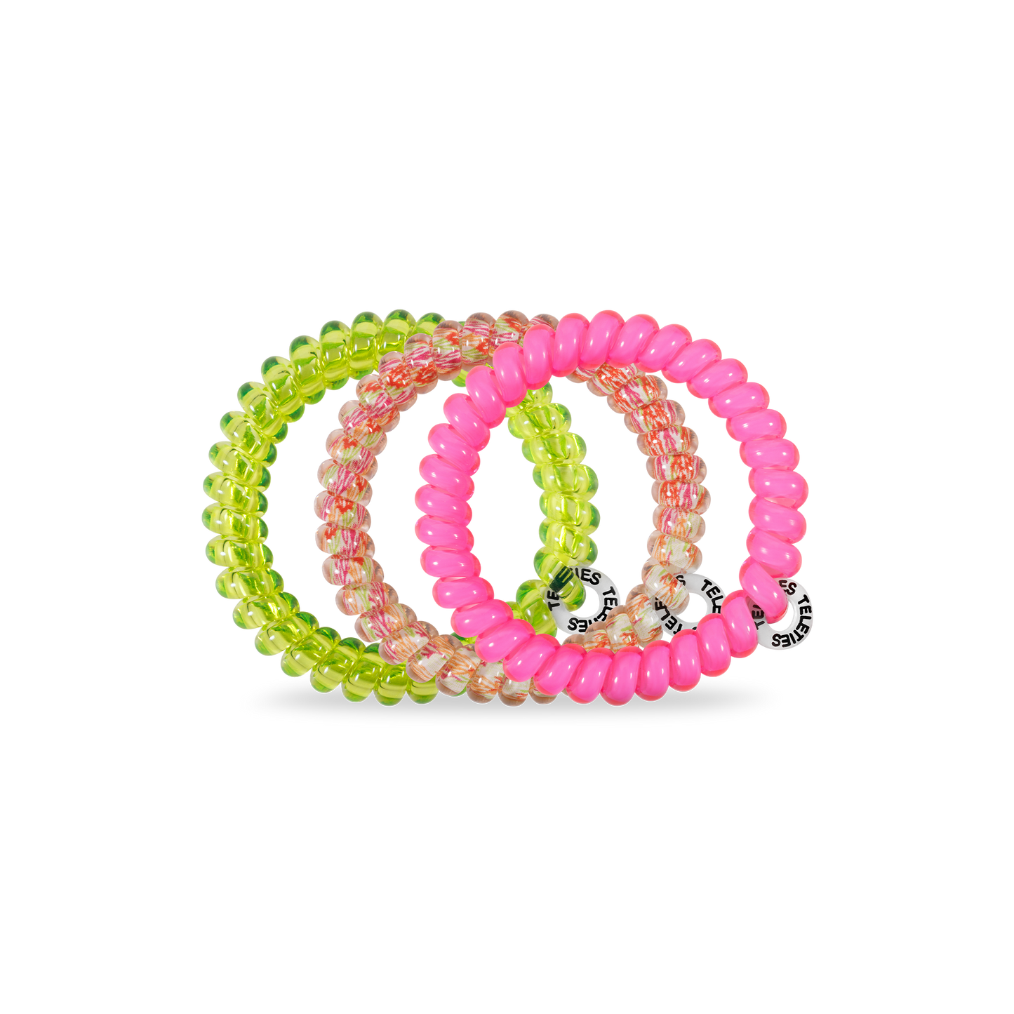 Spiral Hair Coils | Small | Tropical Punch Hair Ties - She Chester