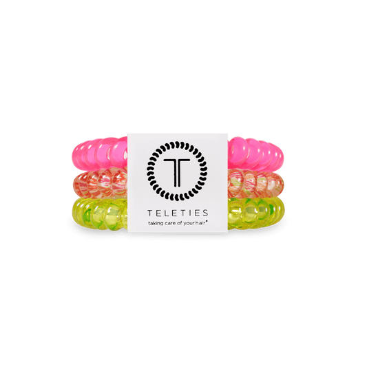 Spiral Hair Coils | Small | Tropical Punch Hair Ties - She Chester