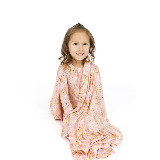 Spring Meadow Luxury Bamboo Blanket - She Chester