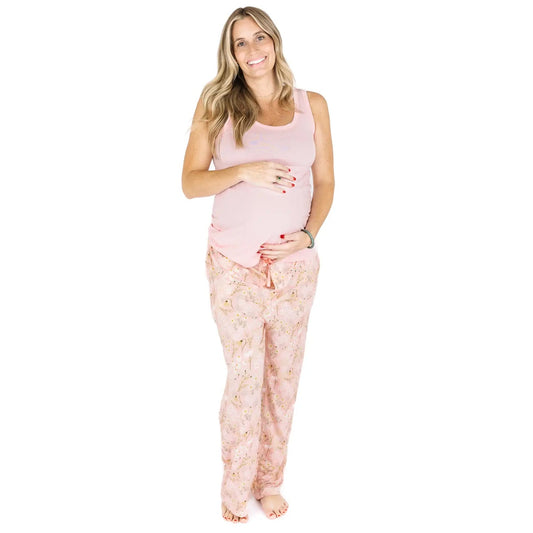 Spring Meadow Relaxed Bamboo Lounge Pajama Pants - She Chester