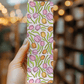 Spring Tulips Bookmark | Soft Matte Laminated  - She Chester