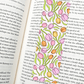 Spring Tulips Bookmark | Soft Matte Laminated  - She Chester
