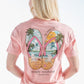 Sandal with Beach SS Tee