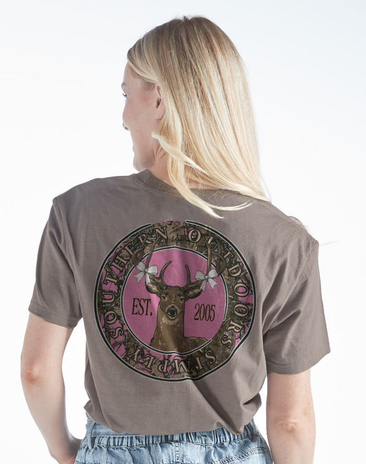 Deer Camo Desert SS Tee