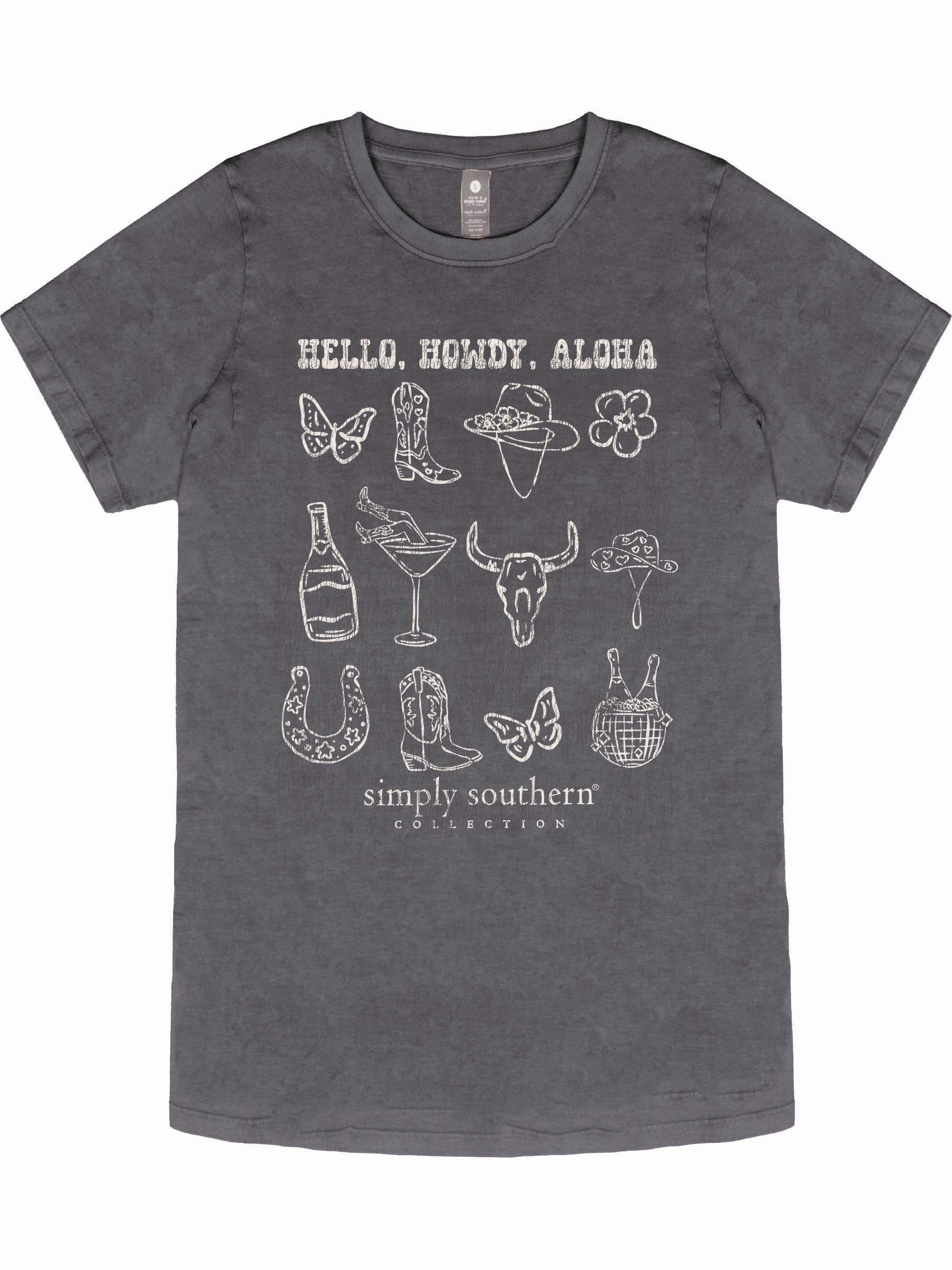 Hello Howdy Aloha Short Sleeve