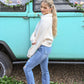 SS Off White Gigi Pullover - She Chester