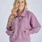 SS Ragland HalfZip - Grape - She Chester