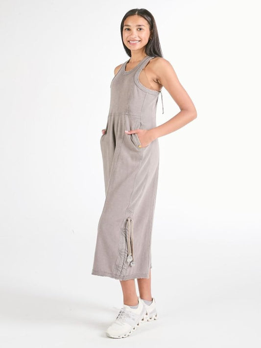 SS Vivian Jumpsuit - DK Grey - She Chester