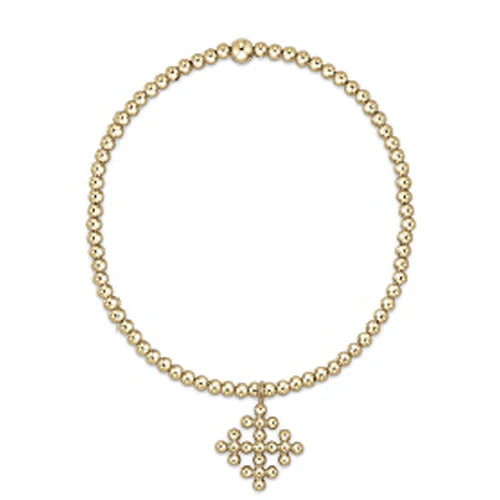 Classic Gold 2.5mm - Encompass Gold Charm