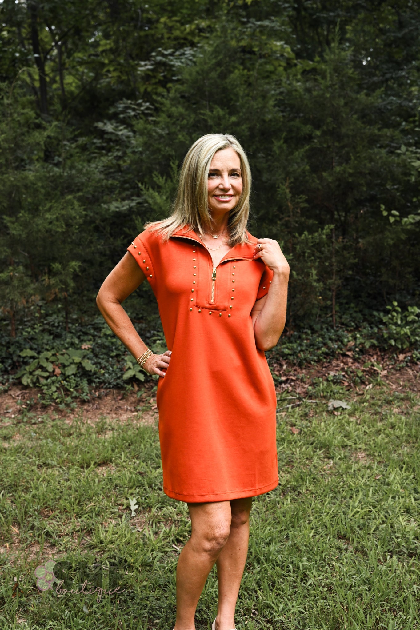 Stadium Standard Pumpkin Dress - She Chester