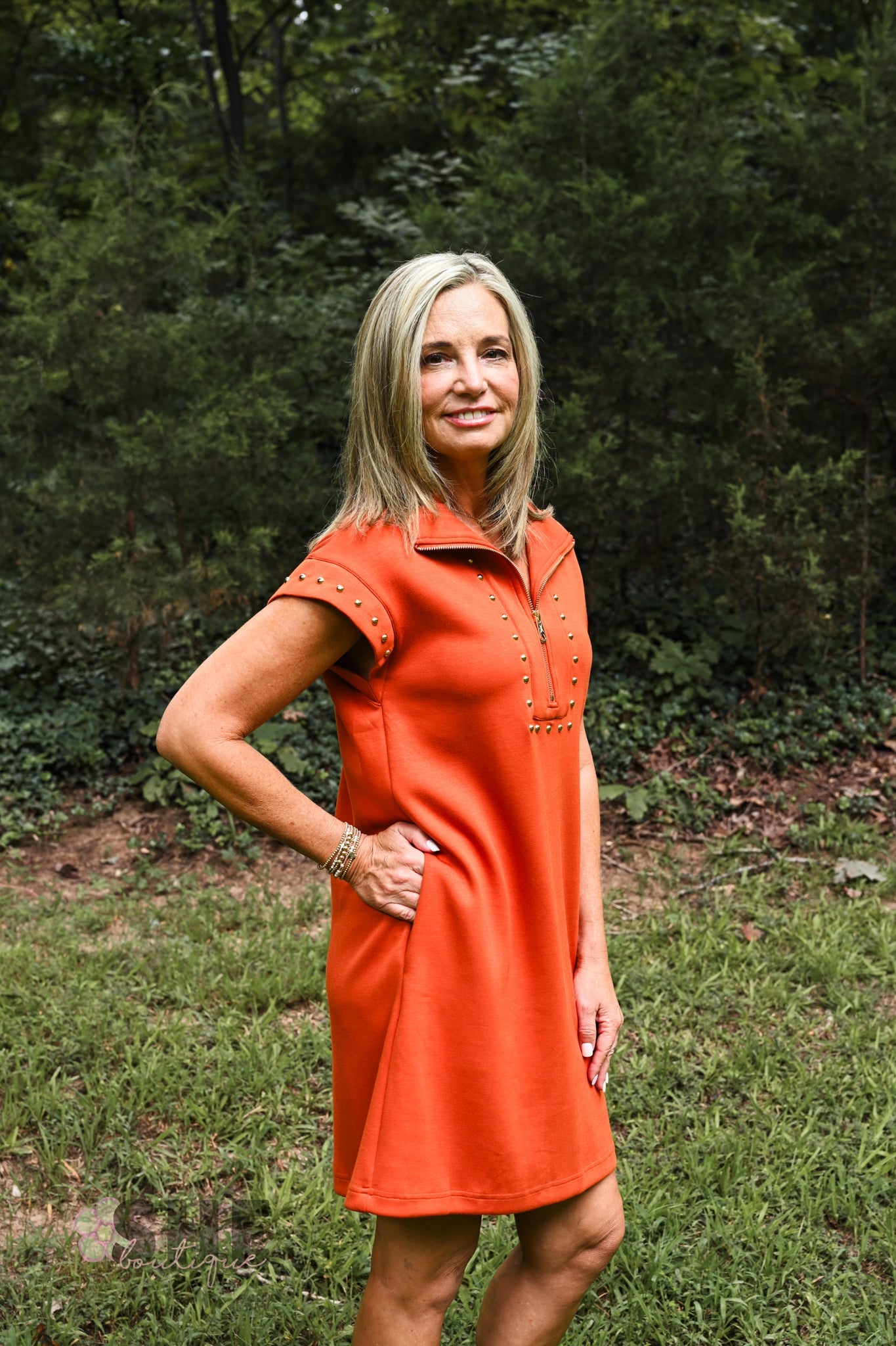 Stadium Standard Pumpkin Dress - She Chester