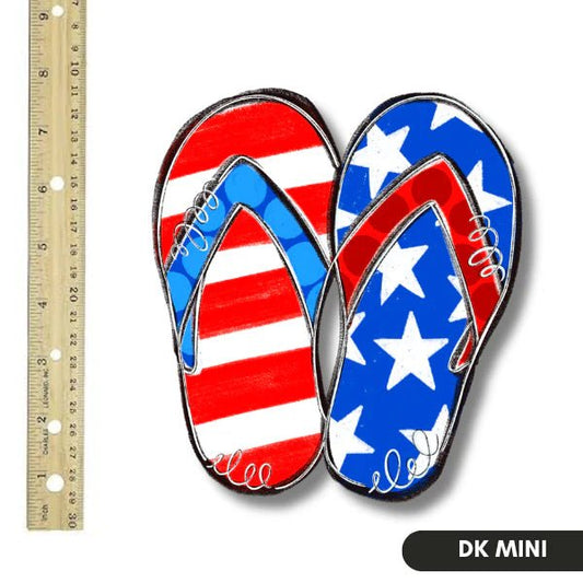 Stars and Striped Flip Flop Mini - She Chester