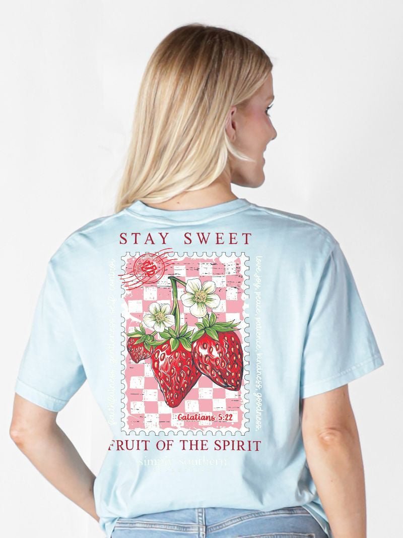 Stay Sweet Fruit Tee - She Chester