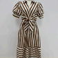 Stella Stripe Tie Dress - She Chester
