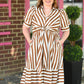 Stella Stripe Tie Dress - She Chester