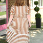 Stella Stripe Tie Dress - She Chester