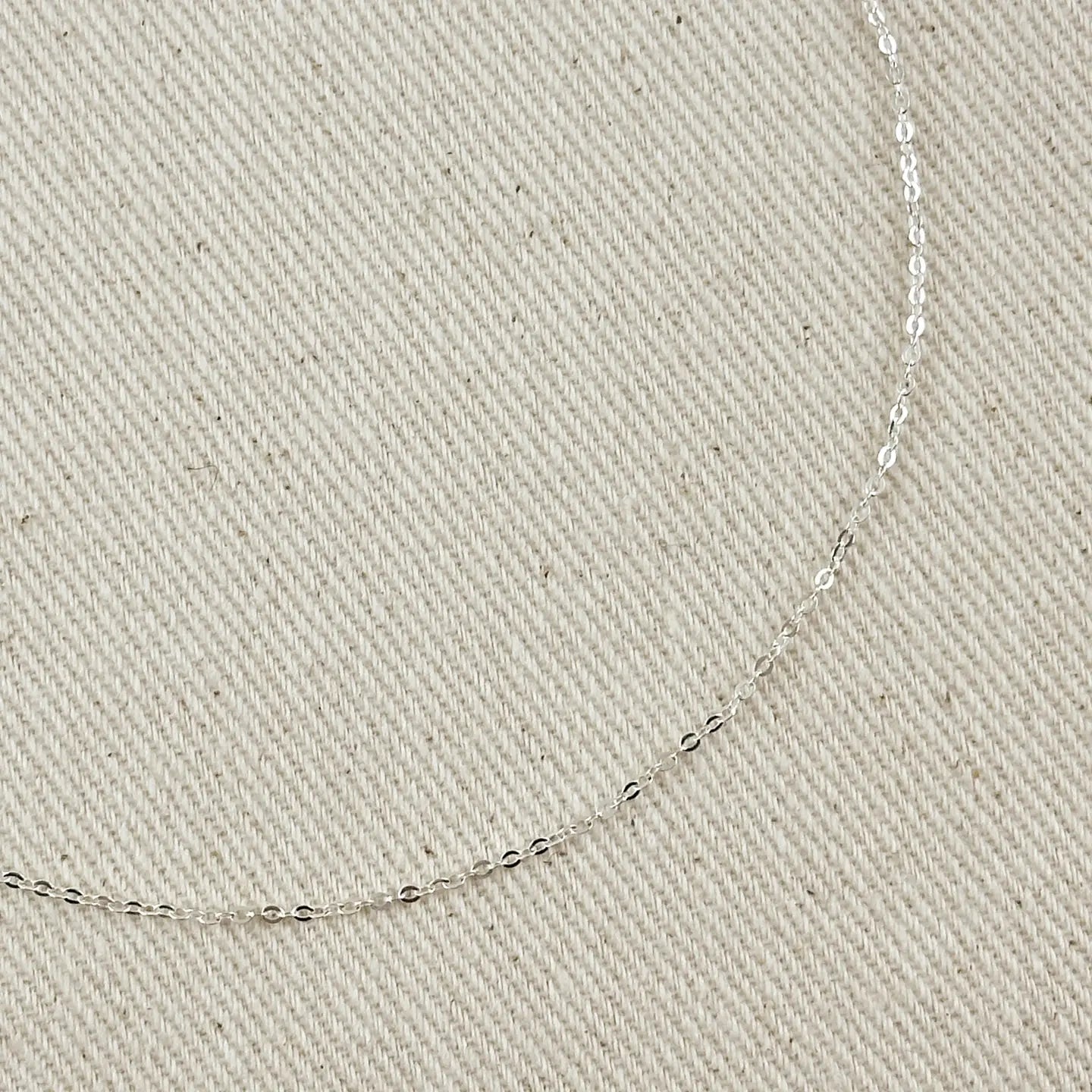 Sterling Silver Diamond Cut Forzatina Link 1.4mm - She Chester