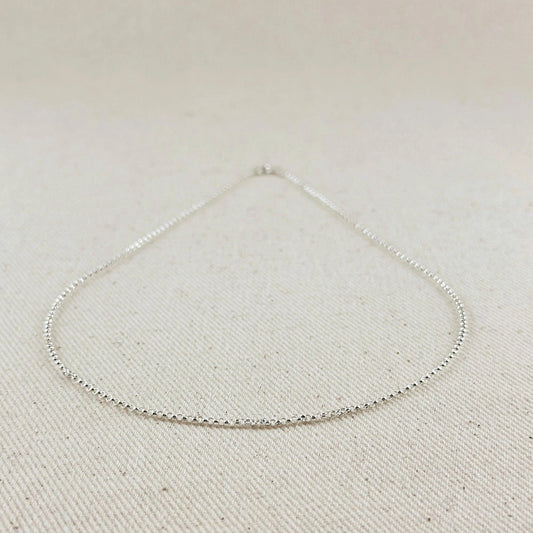 Sterling Silver Round Rolo Chain 1.5mm - She Chester