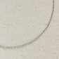 Sterling Silver Singapore Chain 1.2mm Rhodium Plated Finish - She Chester