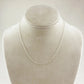 Sterling Silver Super Light Cable Chain 1.2mm - She Chester