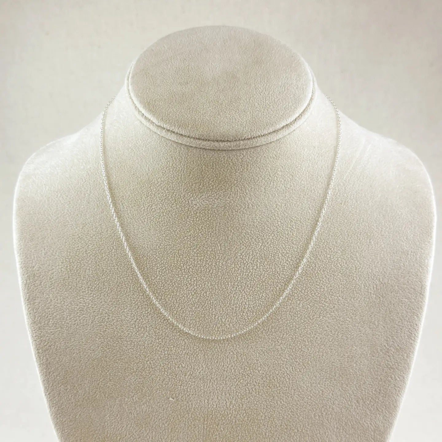 Sterling Silver Super Light Cable Chain 1.2mm - She Chester