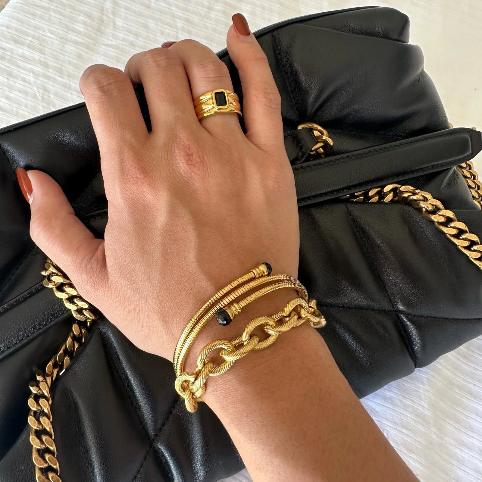 Stevie Gold Bracelet - 416 - She Chester